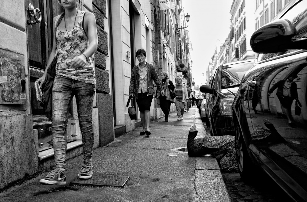 Christmas shopping rush von Lorenzo Grifantini