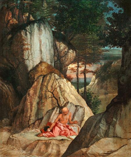 St. Jerome Meditating in the Desert
