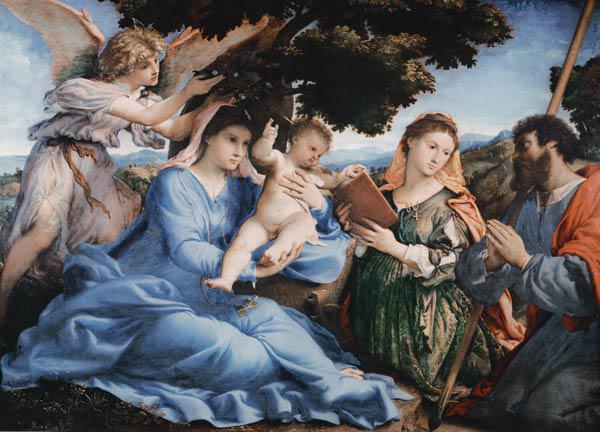 Maria mit dem Kind und den hll.Katharina und Jakobus d.Ä.