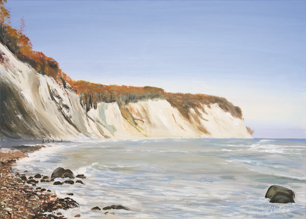 Rügen 1-Kreidefelsen von Lothar Lüder