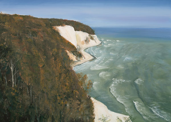 Rügen 2-Kreideküste im Herbst von Lothar Lüder