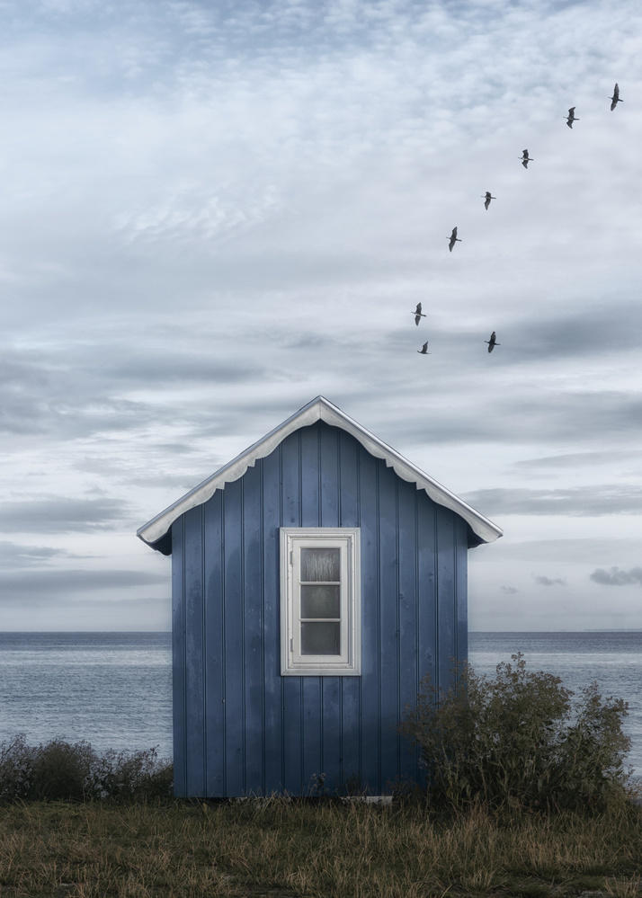 Beach hut von Lotte Grønkjær