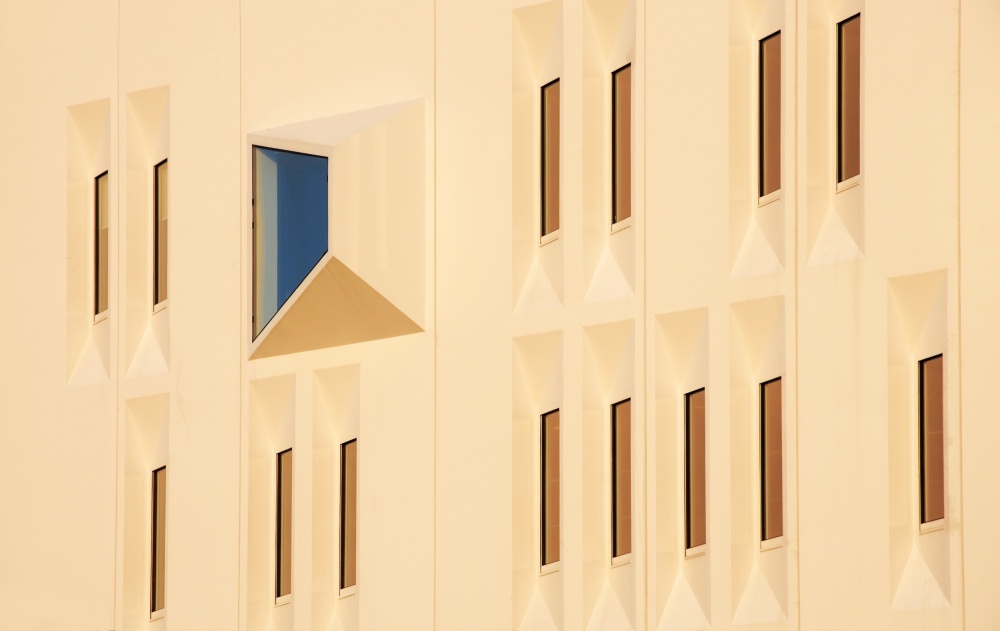 Blue window von Lou Urlings