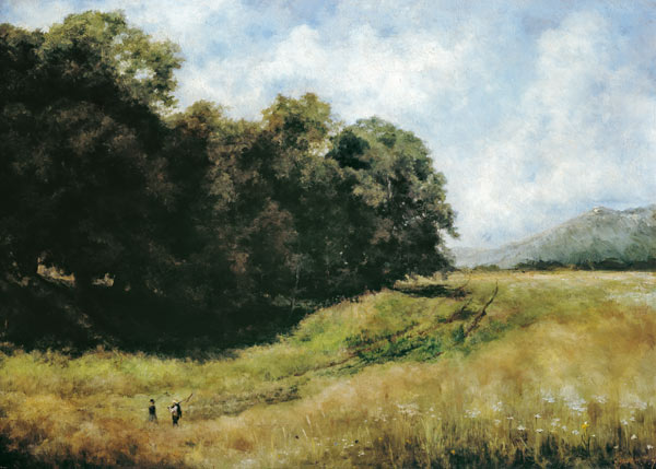 Feldweg bei Kronberg von Louis Eysen