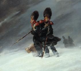 Grenadiere im Schnee