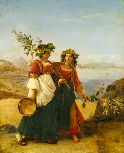 Dies palmarum. von Louis Leopold Robert