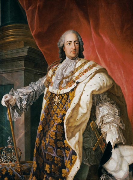 Louis XV (1710-74)  von Louis Michel van Loo