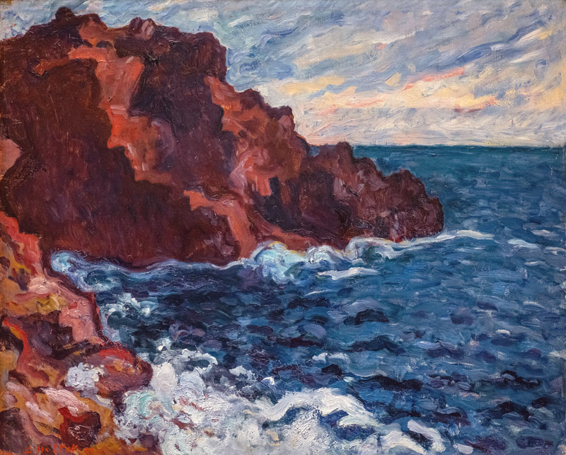 Violet Cliffs von Louis Valtat