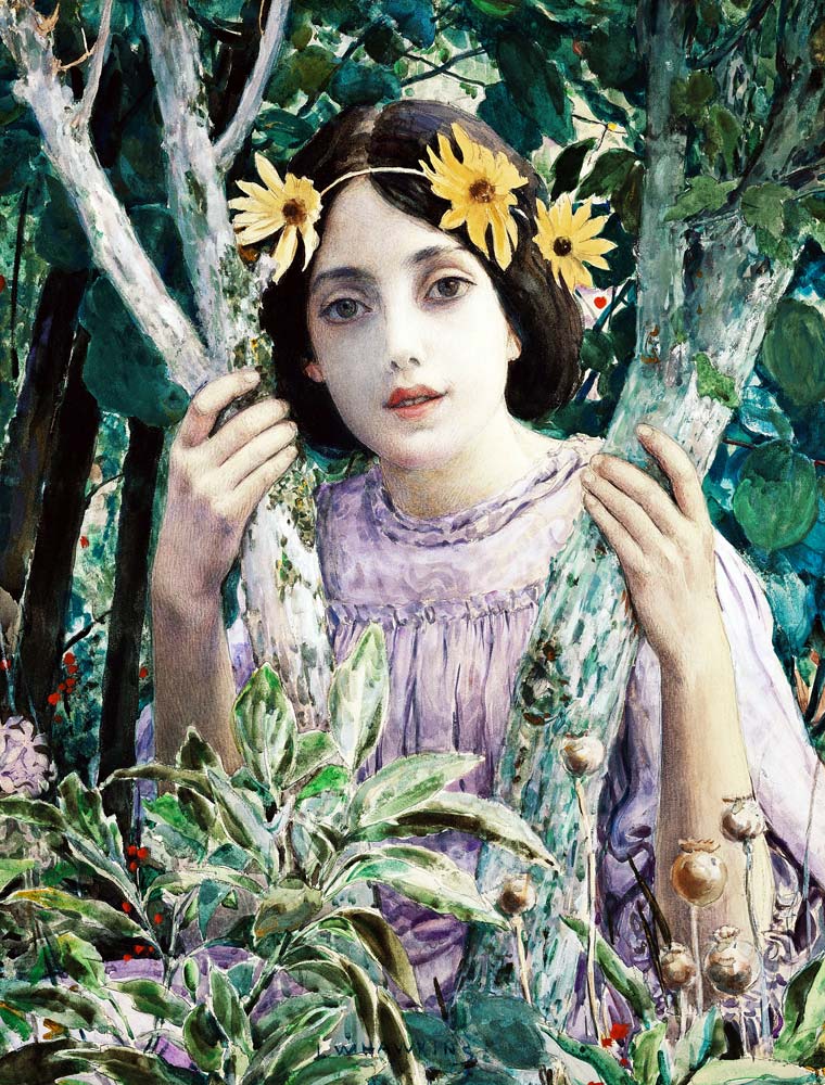 Idyll. von Louis Welden Hawkins