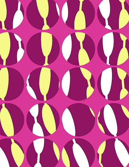 Swirly Stripe von  Louisa  Hereford