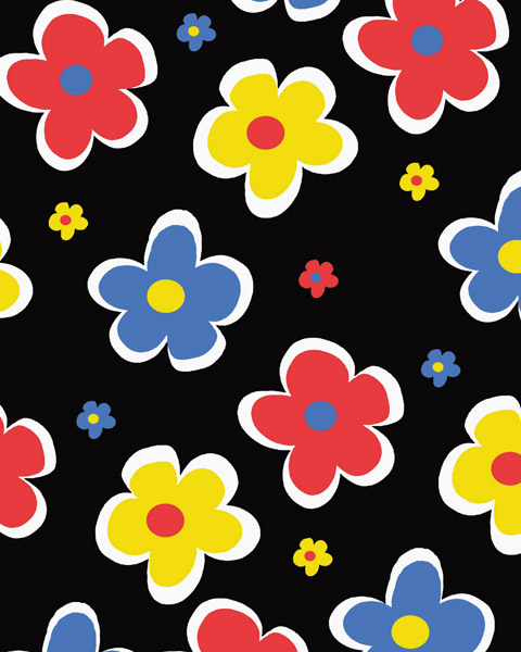 Junior Florals von  Louisa  Knight