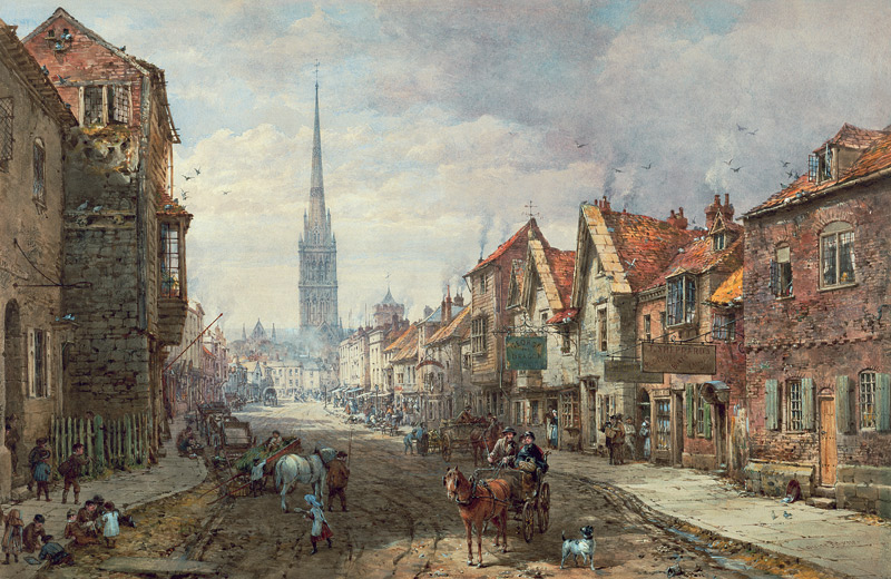 Salisbury von Louise Rayner