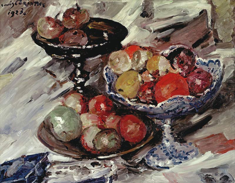 Fruchtschalen von Lovis Corinth