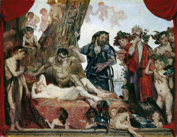 Homerisches Gelächter von Lovis Corinth