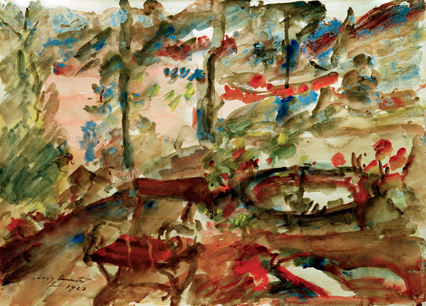 Walchenseelandschaft von Lovis Corinth