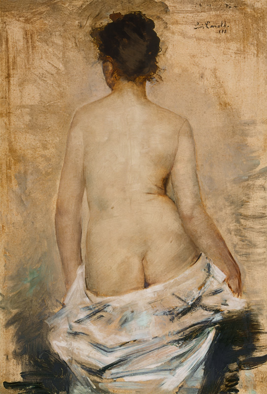 Weiblicher Rückenakt von Lovis Corinth