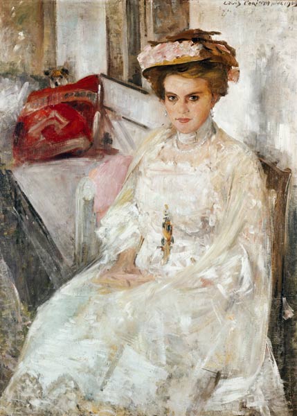 Damenbildnis Frau Douglas von Lovis Corinth
