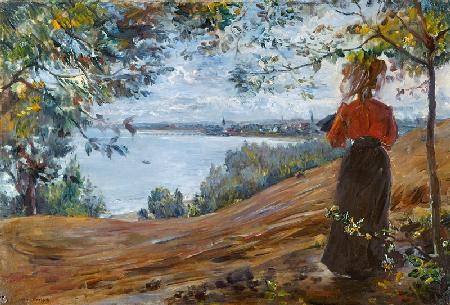 Die Danziger Bucht bei Zoppot.