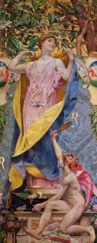 The Feminine Toilet (panel) von Luc-Oliver Merson