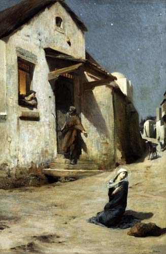 Die Ankunft in Bethlehem von Luc-Oliver Merson