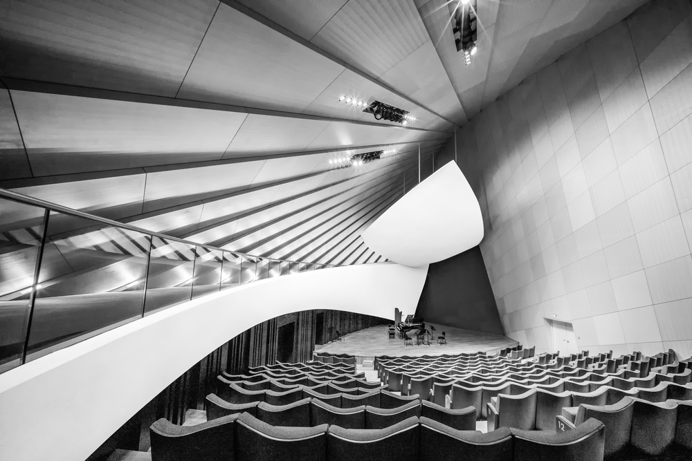 Chamber music auditorium von Luc Vangindertael (laGrange)