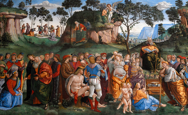 Testament des Moses von Luca Signorelli