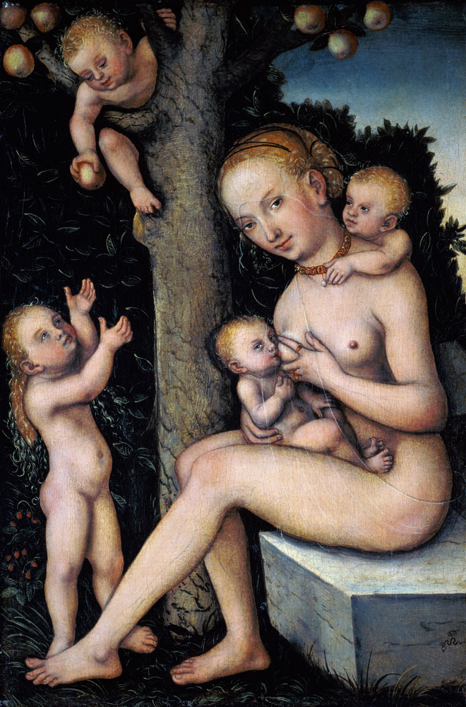Caritas. von Lucas Cranach d. Ä.