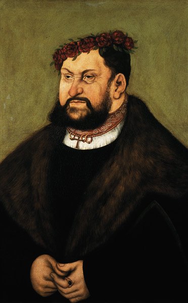 Johann der Beständige von Lucas Cranach d. Ä.
