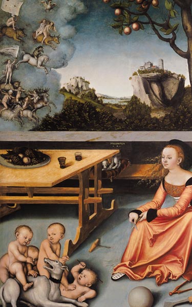 Melancholie von Lucas Cranach d. Ä.