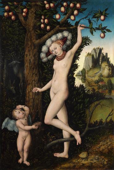 Cupido beklagt sich bei Venus