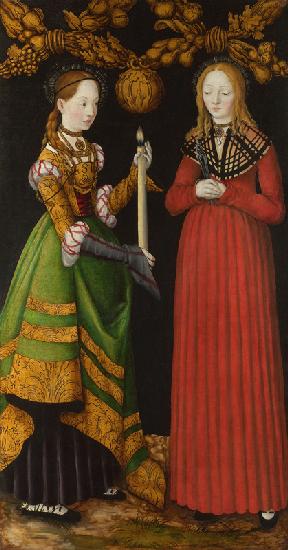Die heiligen Genoveva und Apollonia 1506