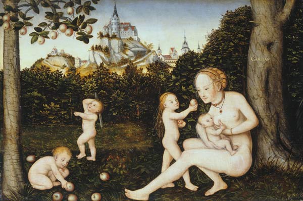 Charity von Lucas Cranach d. J.