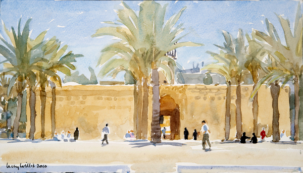 Gateway to the Mosque von Lucy Willis