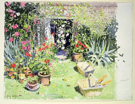 Outside Looking In, 1991 (w/c on paper)  von Lucy Willis