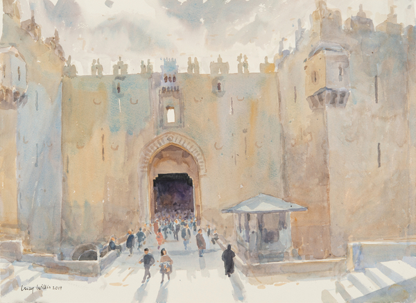 The Damascus Gate, Jerusalem von Lucy Willis