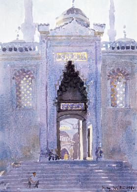 Gateway to The Blue Mosque