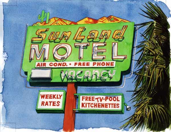 The Sun Land, Miracle Mile von Lucy  Masterman