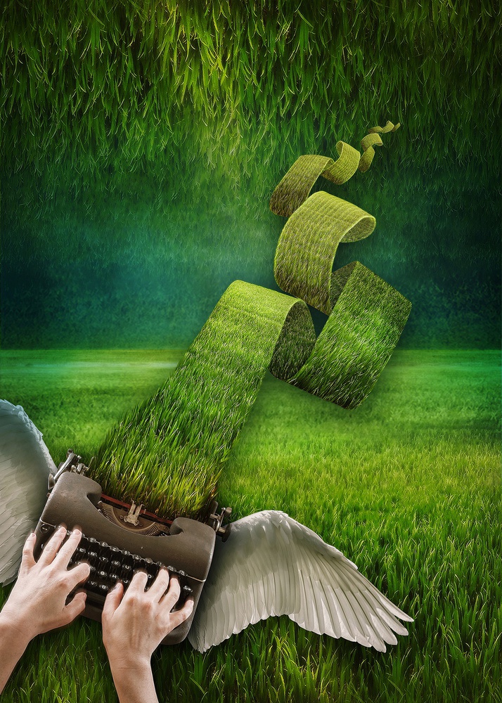 Green... von Lucyna Łazarska  ( Lucynda Lu )