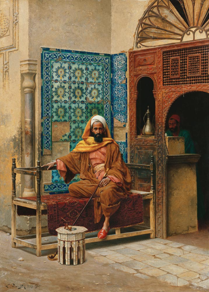 Rauchender von Ludwig Deutsch