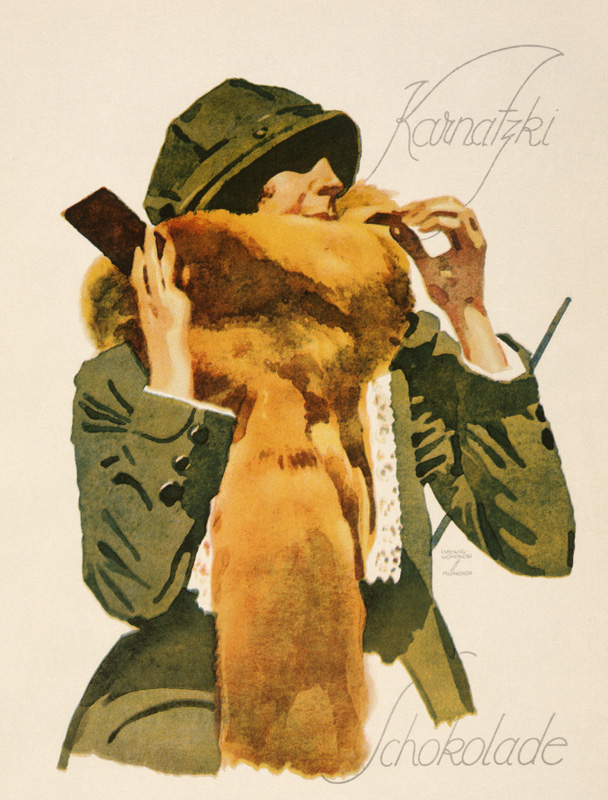 Karnatzki / Schokolade von Ludwig Hohlwein