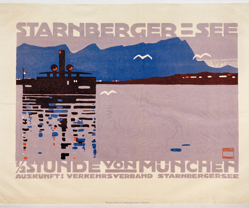Starnberger-See von Ludwig Hohlwein