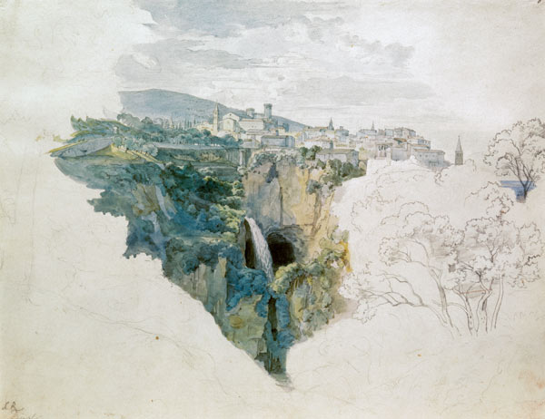 L.Richter, Tivoli von Ludwig Richter