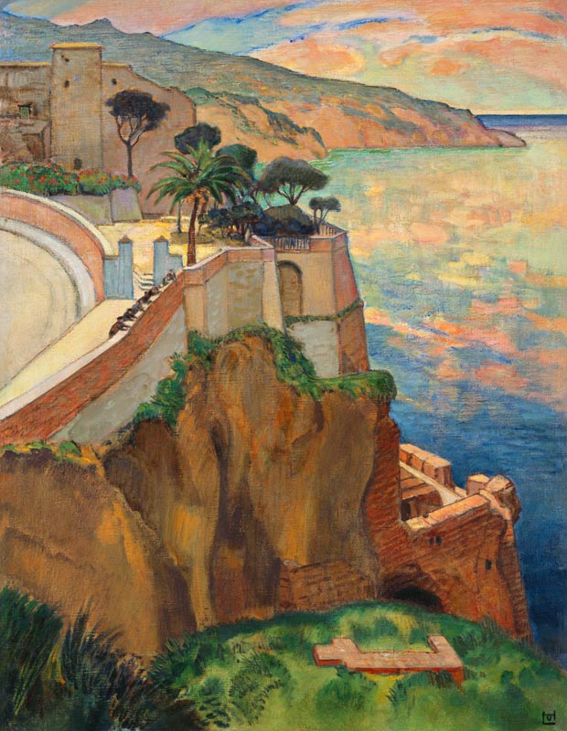 Sorrentiner Küste von Ludwig von Hofmann