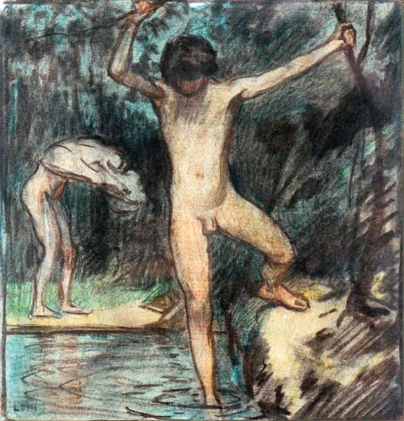 The Bathers von Ludwig von Hofmann