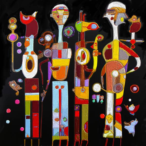 Ancestral people von Luigi Fazio