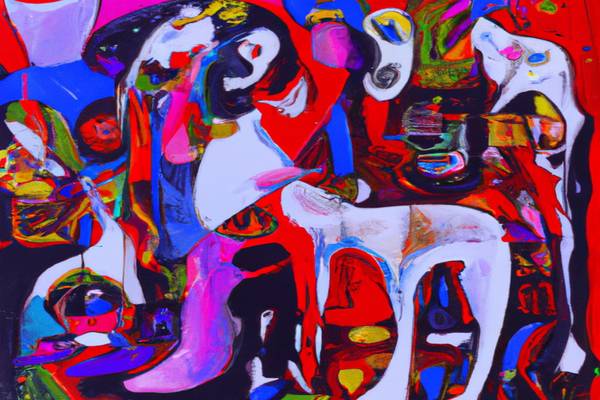 Dancing colors 3 von Luigi Fazio