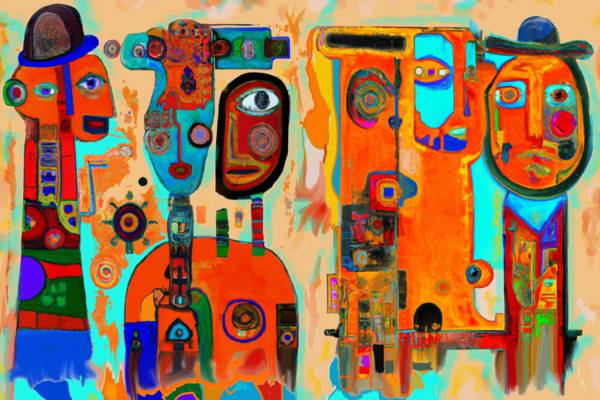 Psyco orange von Luigi Fazio