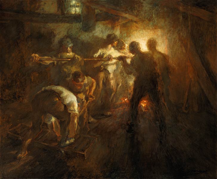 Am Hochofen von Luis Graner y Arrufi