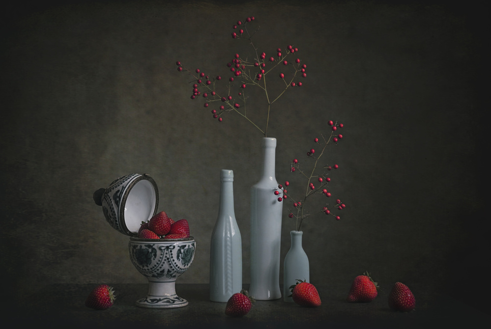 Strawberries von Lydia Jacobs