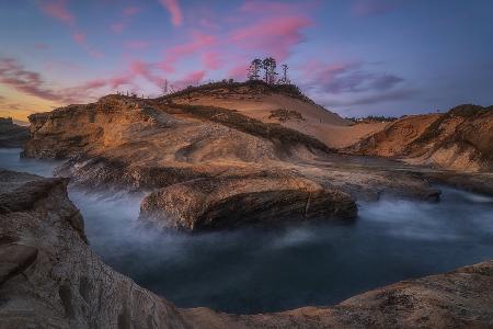 Sunset at Cape Kiwanda